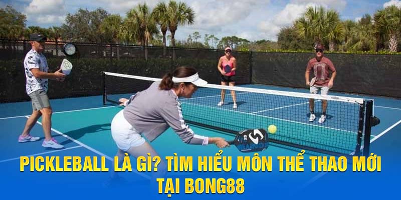 Pickleball Là Gì? Tìm Hiểu Môn Thể Thao Mới Tại Bong88